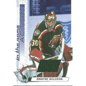  Dwayne Roloson 2003 04 ITG Action Jersey Card #M114 
