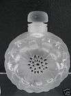 Vintage Lalique Dahlia Perfume Bottle W Atomizer NR  