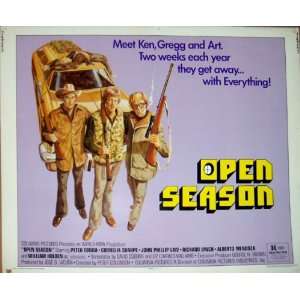 Open Season Vintage 1974 Movie Theater Poster (Movie Memorabilia)