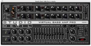 Studio Devil Virtual Bass Amp Pro Tube NATIVE LICENSE  