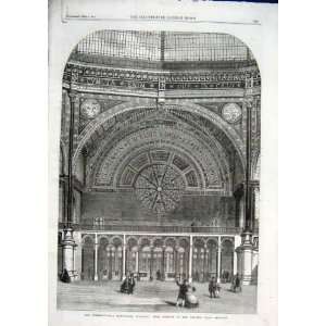   Detail International Exhibition West Dome 1862 London