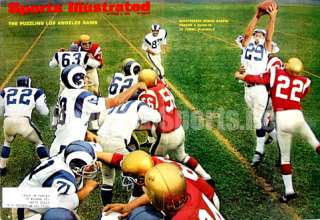 1966 Roman Gabriel Vintage Rams Sports Illustrated  
