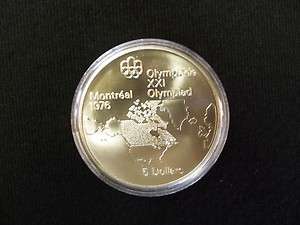 1973 CANADA $5 SILVER COIN * 1976 MONTREAL OLYMPICS * MINT  