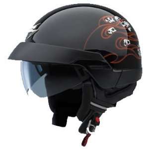 Scorpion EXO 100 Graphic Helmet   Spitfire Orange Sports 