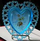blue hearts dishes  