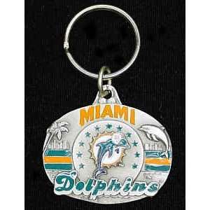  Miami Dolphins Team Logo Key Ring 