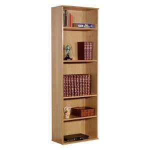   Furniture BK2473 FOKV Heirloom 73.5 H Bookcase in Oak Veneer Baby