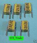 15uf 0.15Mfd Film Capacitors 50V 5% Radial Qty 5 Pcs