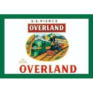 Vintage Art Overland Cigars   01857 7 