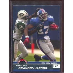  2008 Stadium Club #47 Brandon Jacobs Sports Collectibles