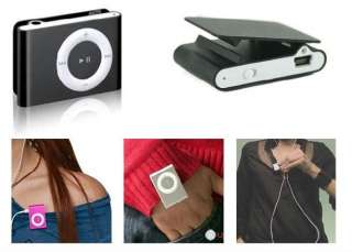   MINI Flash Gift clip TF card  Player + USB cable + earphone  