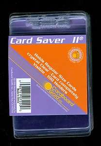 100) Card Saver II Sportscards Holders Fit 52 56 Topps  