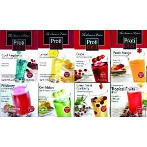   Fruit, Wildberry, Green Tea Cranberry and Kiwi/Melon (56 servings