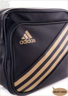 Brand New Adidas ENAMEL 3S XS Small Messenger Shoulder Bag Black Color 