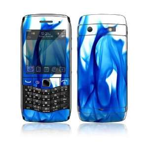  BlackBerry Pearl 3G Skin   Blue Flame 
