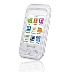 Samsung C3303 White Brown GSM Unlocked Cell Phone  