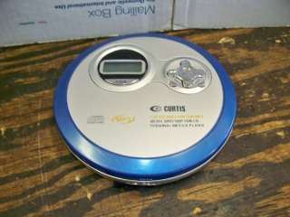 Curtis Portable CD Player Model CD67  Compatible  