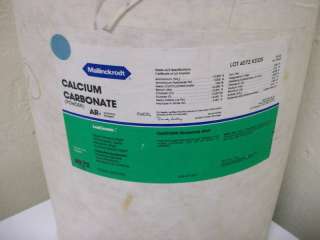 Calcium Carbonate, Reagent ACS, 1lb., Mallinckrodt  