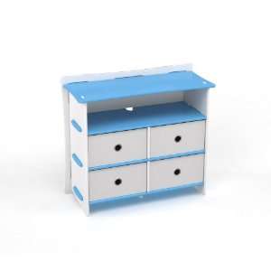  Legaré Kids 36 Dresser Blue & White