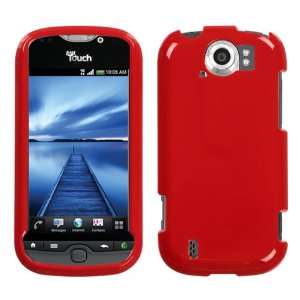 HTC myTouch 4G Slide Solid Flaming Red Phone Protector Cover (free ESD 