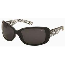Coleman Womens CC1 Black/ Clear Polarized Sunglasses  