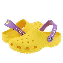 Crocs LSU   Womens Yellow/Grape  