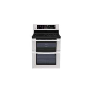 LG Large Capacity oven, with a 6  high upper oven. 