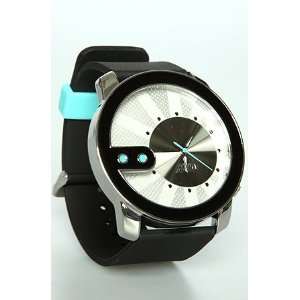   The Exchange Watch Black/Teal By Flud W/ Extra Band 