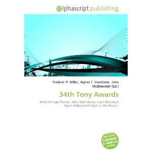 34th Tony Awards (9786134054416) Books
