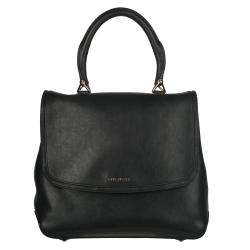 Givenchy Mirte Large Black Leather Saddle Bag  