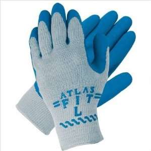  Atlas Fit Work Gloves Latex Coated Palm, Open Back, Af300 
