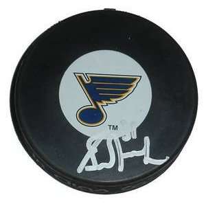 Grant Fuhr Signed St. Louis Blues Hockey Puck