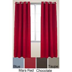 Drummond 96 inch Grommet Top Curtain Panel Set  