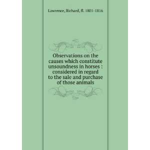  Observations on the causes which constitute unsoundness in 