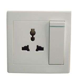 EU US AU UK Plug 3 PIN Outlet Socket Wall Switch Plate  