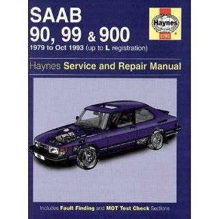 Saab 900 (October 1993 98) Service and Repair Manual (Haynes Service 