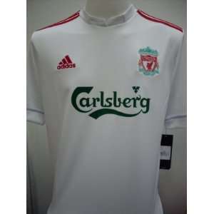  Liverpool away 09/10 # 9 Torres size L soccer jersey 