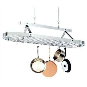   Foot Oval with Grid Premier Ceiling Rack, Chrome