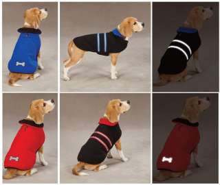 REFLECTIVE THERMAL JACKET Reversible Fleece ALL SIZES Dog Blanket Coat 