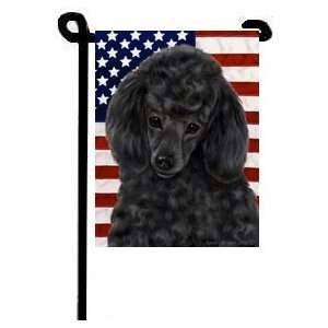  Poodle Black Toy USA Patriotic Garden Flag Everything 
