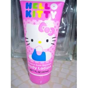  Hello Kitty Bubble Gum Scented Body Lotion 7 oz 
