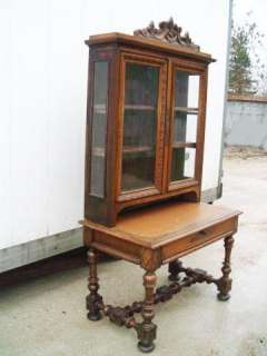 French Desk with Bookcase  