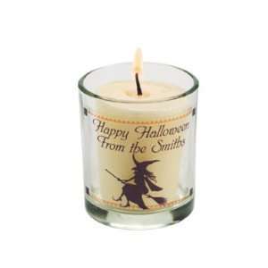  Personalized Silhouette Halloween Votives   Party 