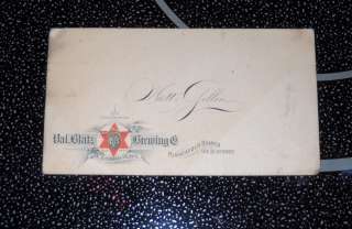 1890s val blatz minneapolis branch trade card mn wi  
