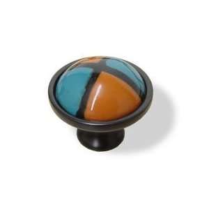  35Mm Ceramic Quadrant Knob Mix Southwestern L PBF132 184 C 