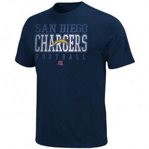 San Diego Chargers Tee  San Diego Chargers Posted Victory Heathered 