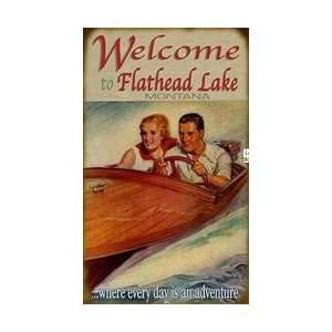  Welcome to Flathead Lake Sign   Customizable Office 