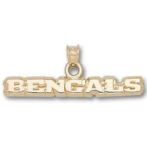  Cincinnati Bengals Solid 14K Gold BENGALS 3/16 