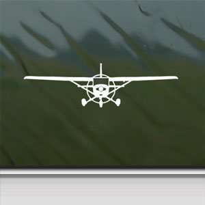  Cessna 152 Skyhawk Sky Hawk White Sticker Laptop Vinyl 