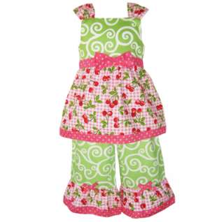  new with tags cherries swirls outfit size 9 10 2pc 5 ns berry 9 store